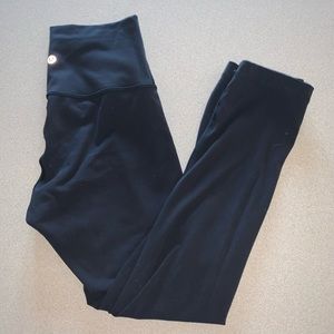 Lululemon Black Wunder Under Leggings